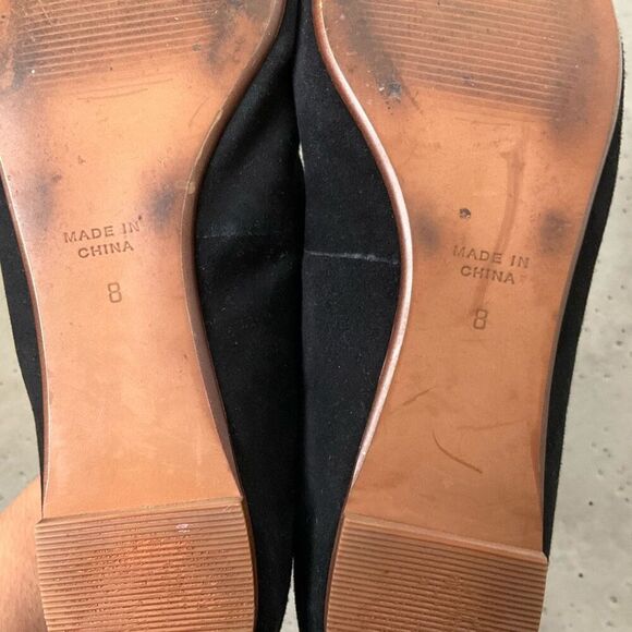 Madewell The Sidewalk Skimmer Suede Flats - Picture 4 of 6